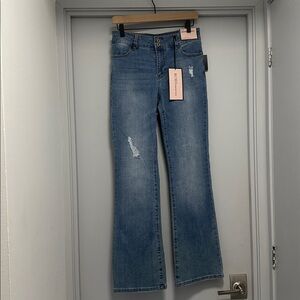 BCBG Mid Rise Bootcut Jeans